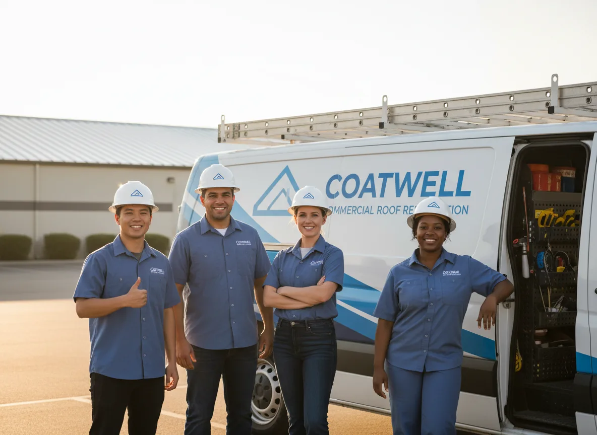 Commercial roof coating company in Arthur City, TX